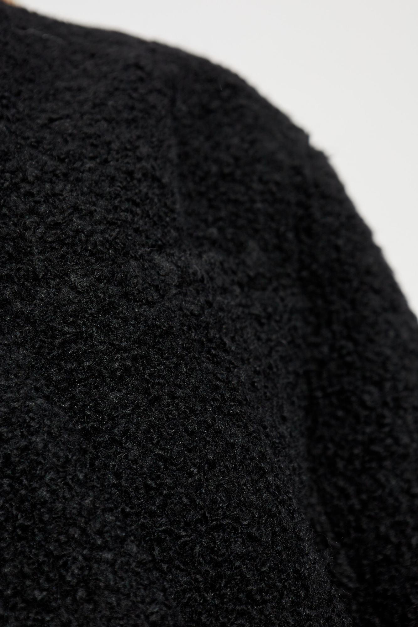 Iro Long-sleeved Coat In Black