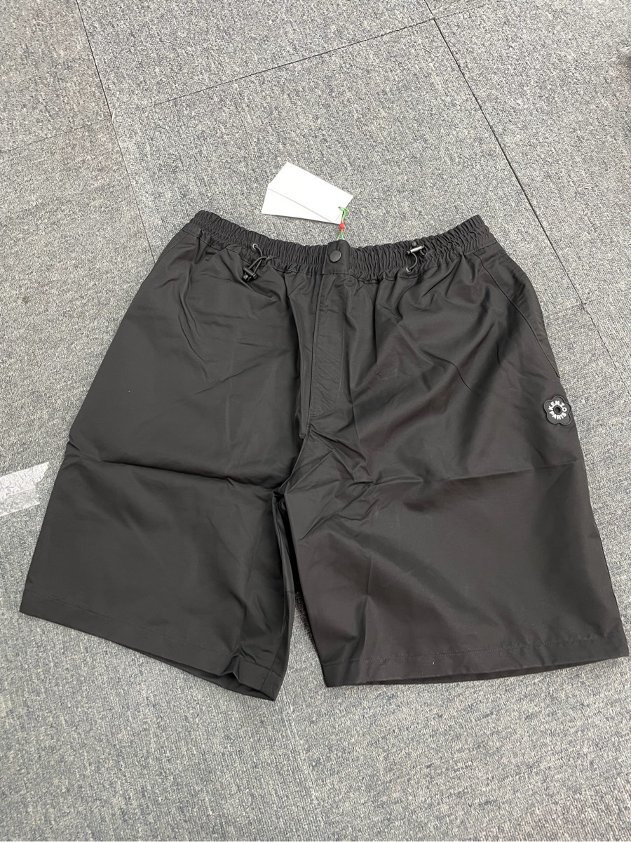 Kenzo Elastic Waist Shorts In Black