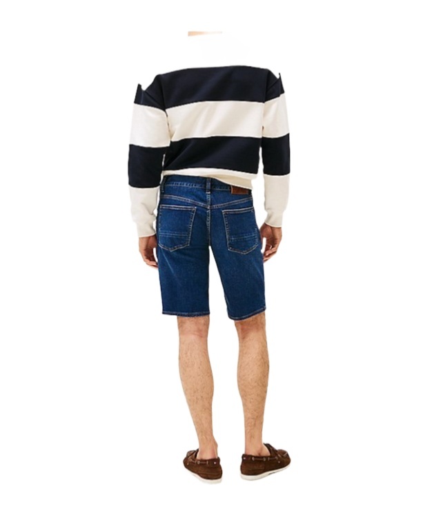 TOMMY HILFIGER DENIM SHORTS WITH BELT LOOPS