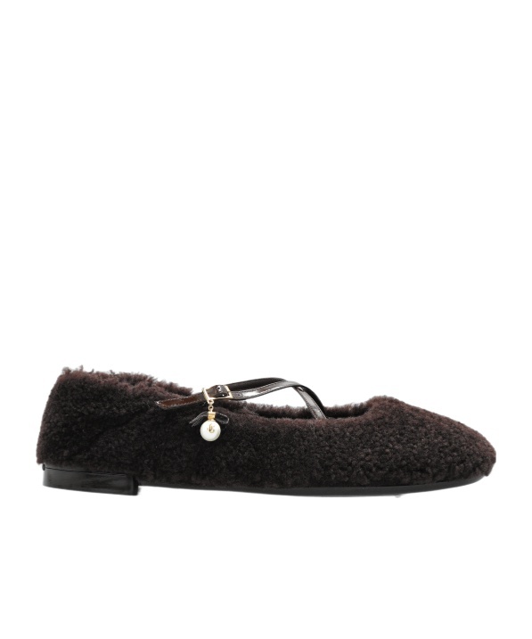 Jimmy Choo Eleri Ballerinas In Brown