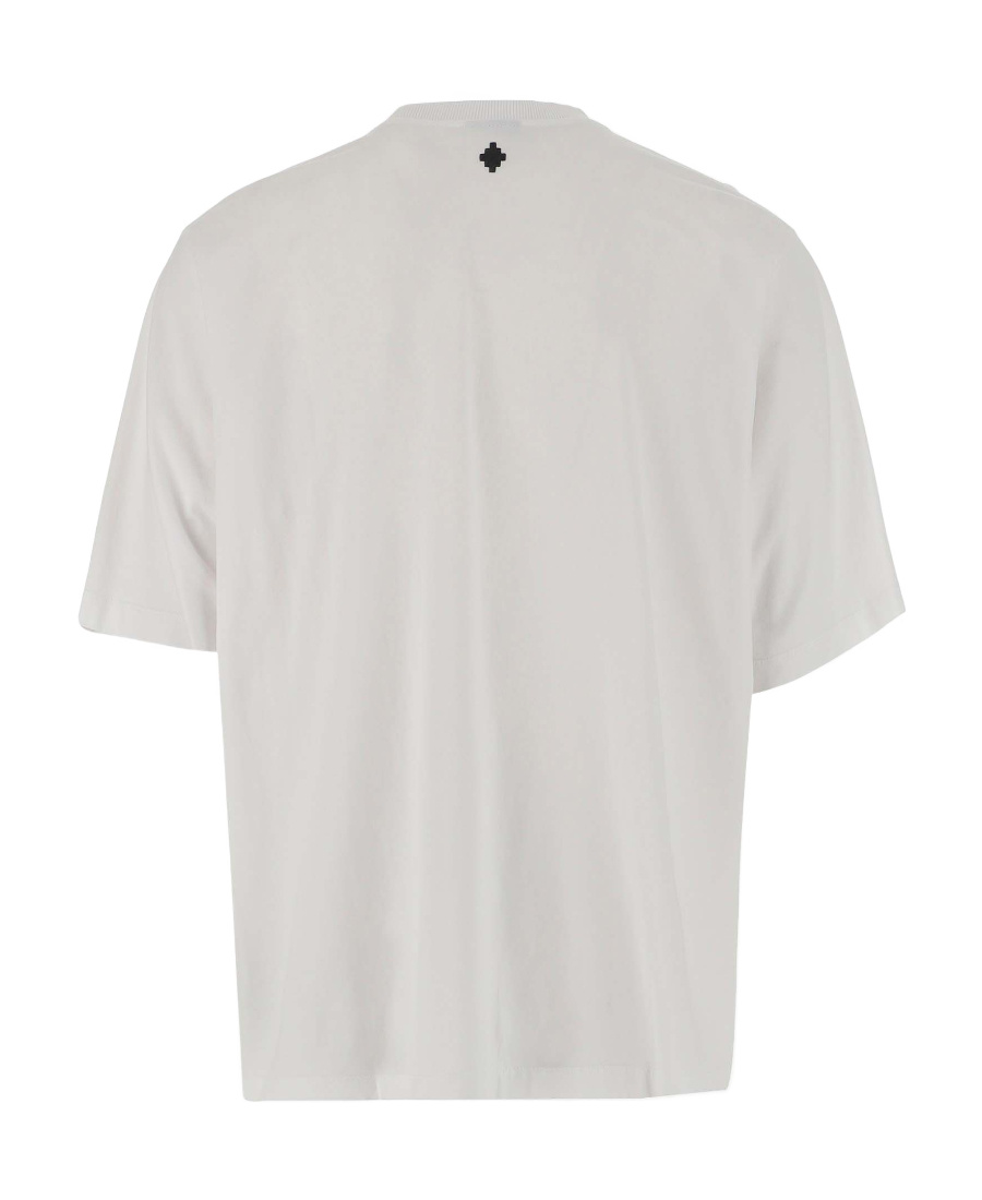 Marcelo Burlon County Of Milan Graphic-print Organic-cotton T-shirt In White