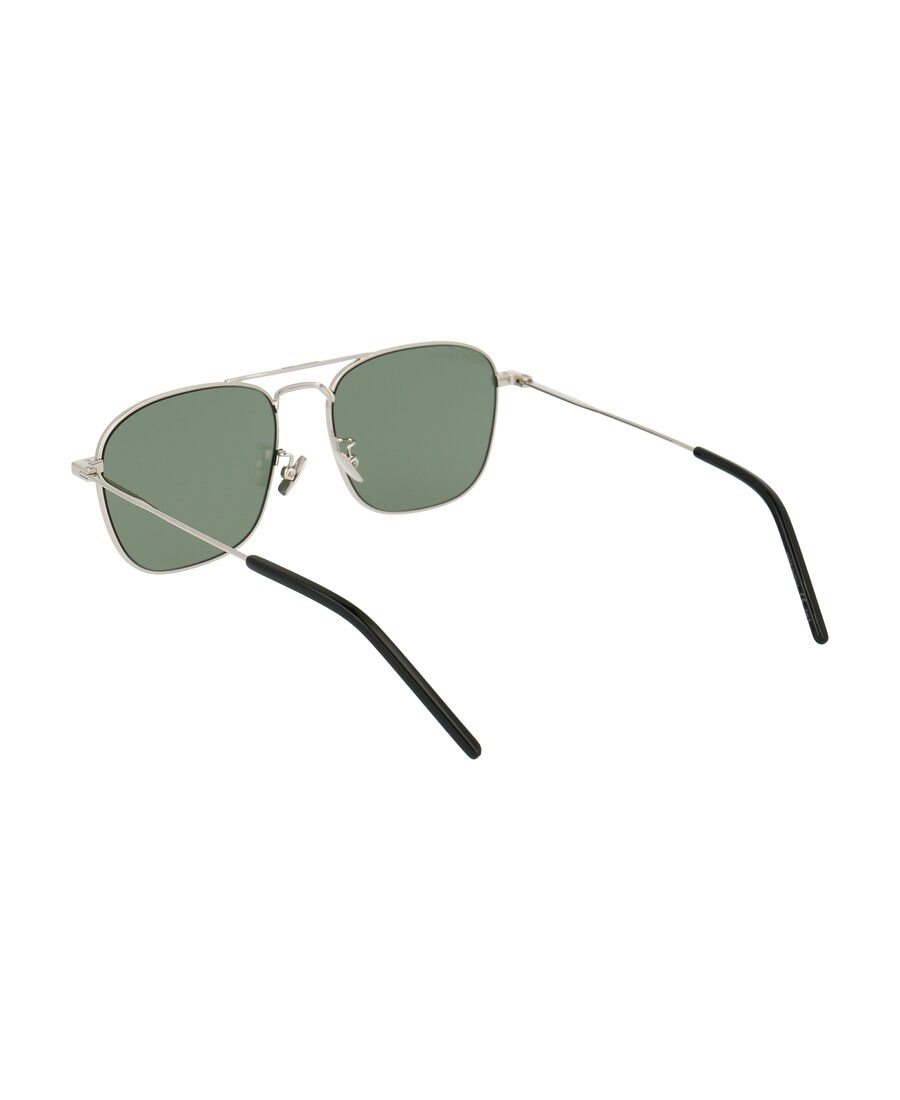 Saint Laurent Sl309 Aviator-style Sunglasses In Gray