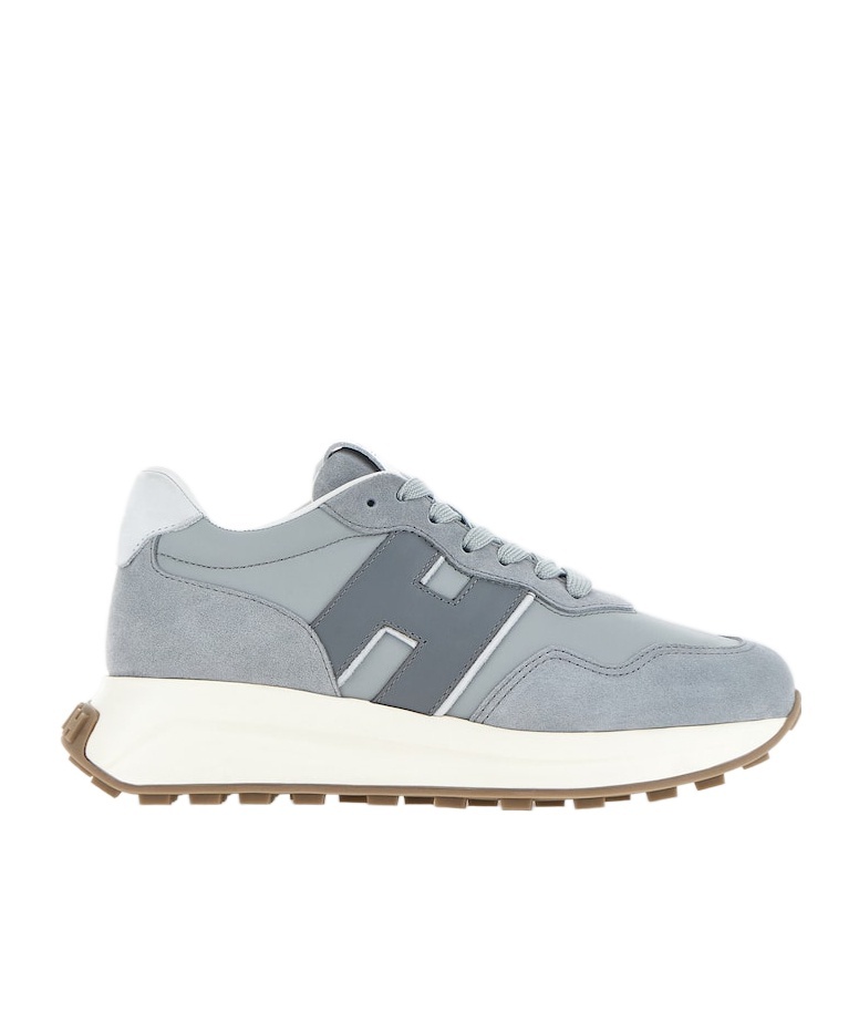 Hogan Laced Sneakers In Gray