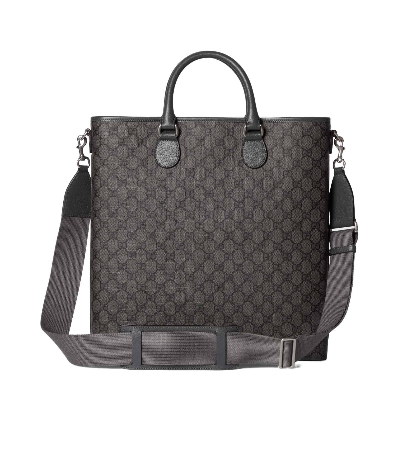 Gucci Gg Canvas Tote Bag In Black