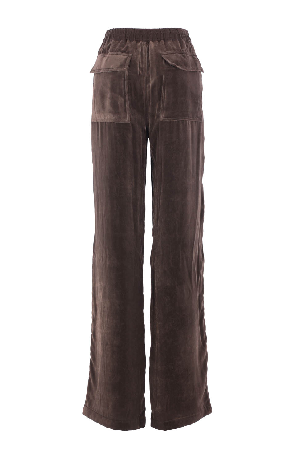Rick Owens Geth Belas Drawstring Trousers In Black