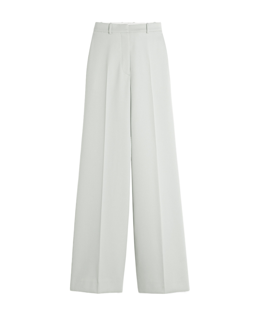Lanvin High-waisted Tailored Trousers In White