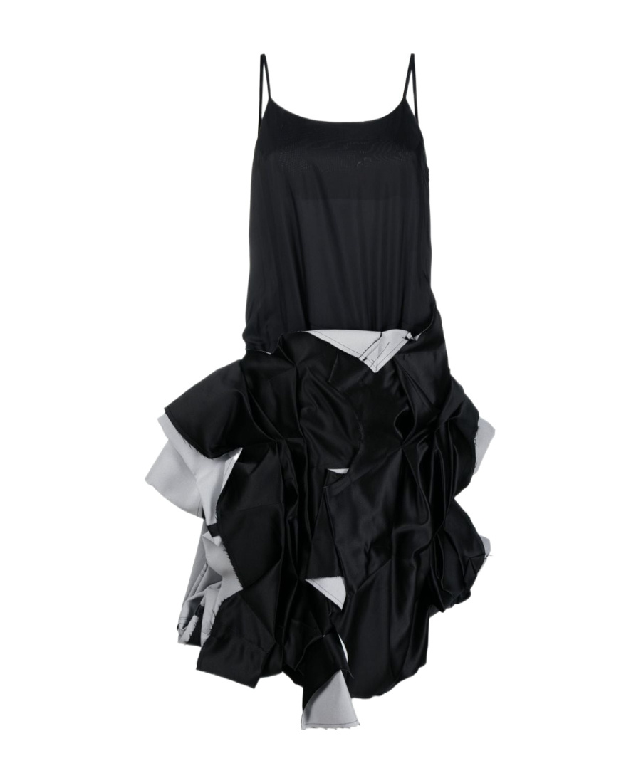 COMME DES GARÇONS DECONSTRUCTED TAILORED MIDI DRESS