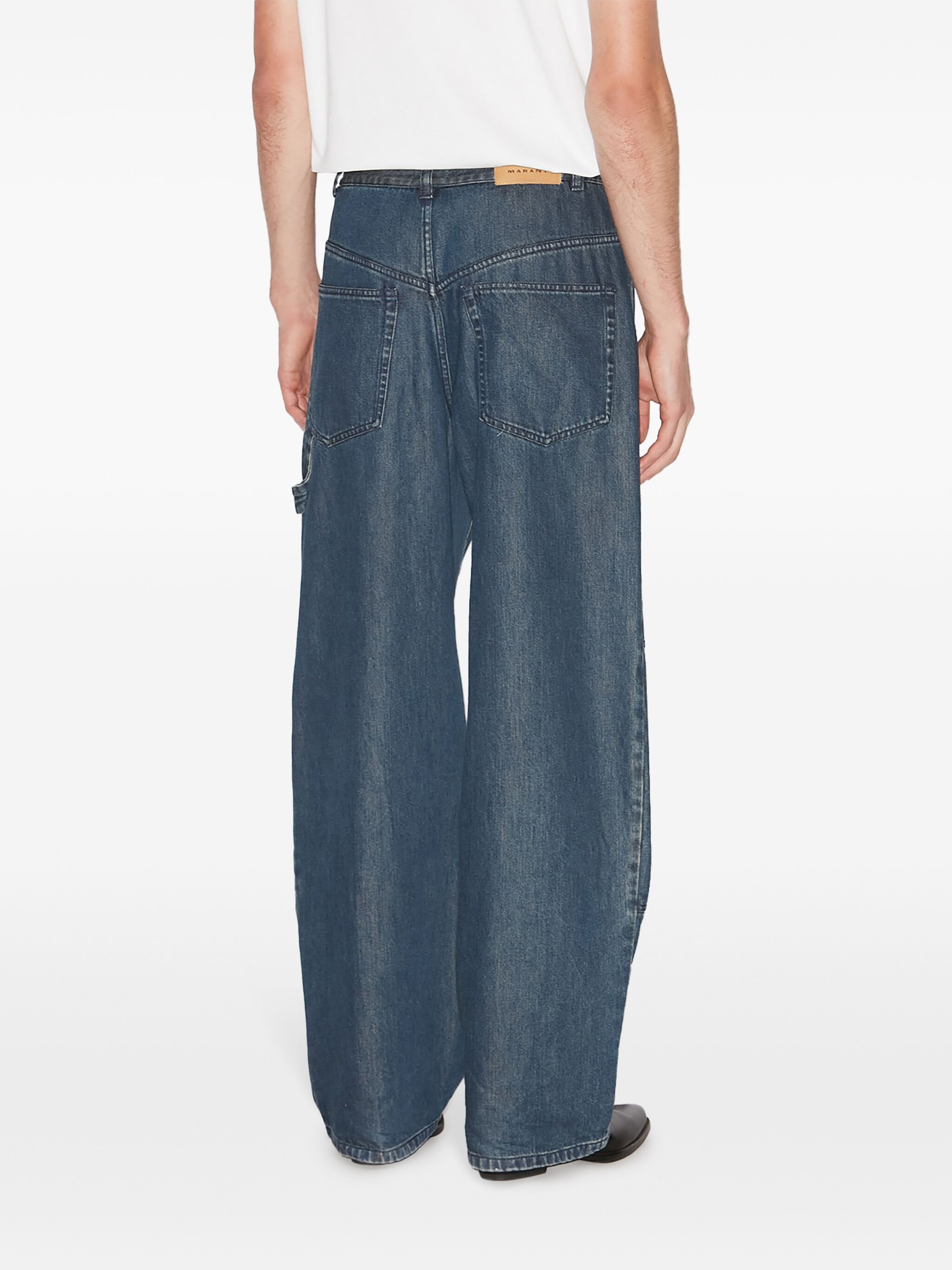 Isabel Marant Belt-loop Jeans In Gray