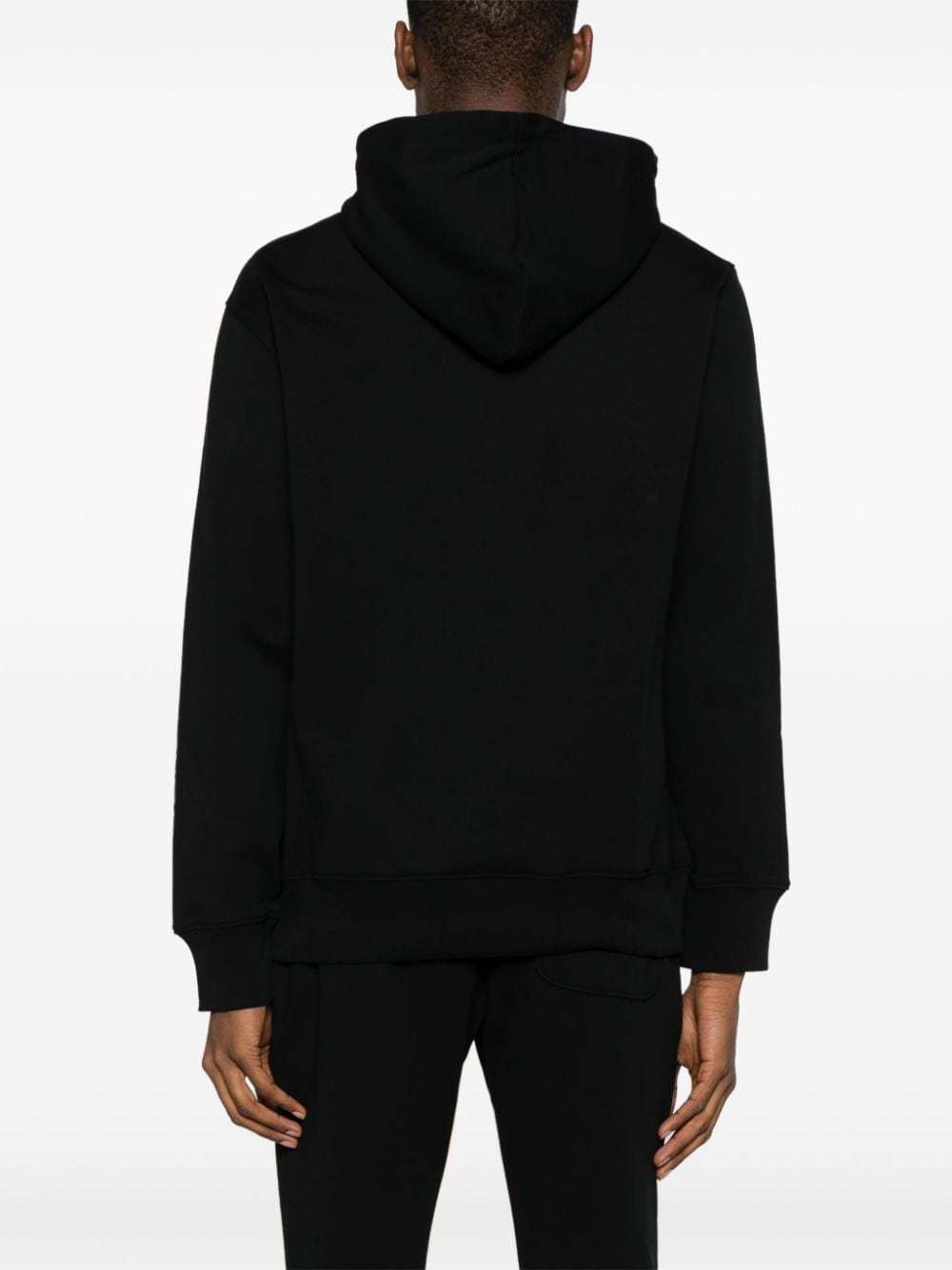 Moschino "drawn Teddy Bear" Sweatshirt In Black