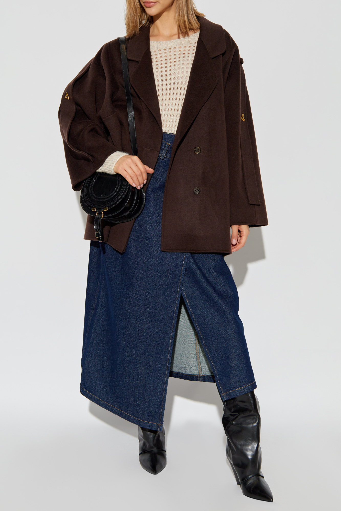 AERON SOLITAIRE SILK-BLEND JACKET 