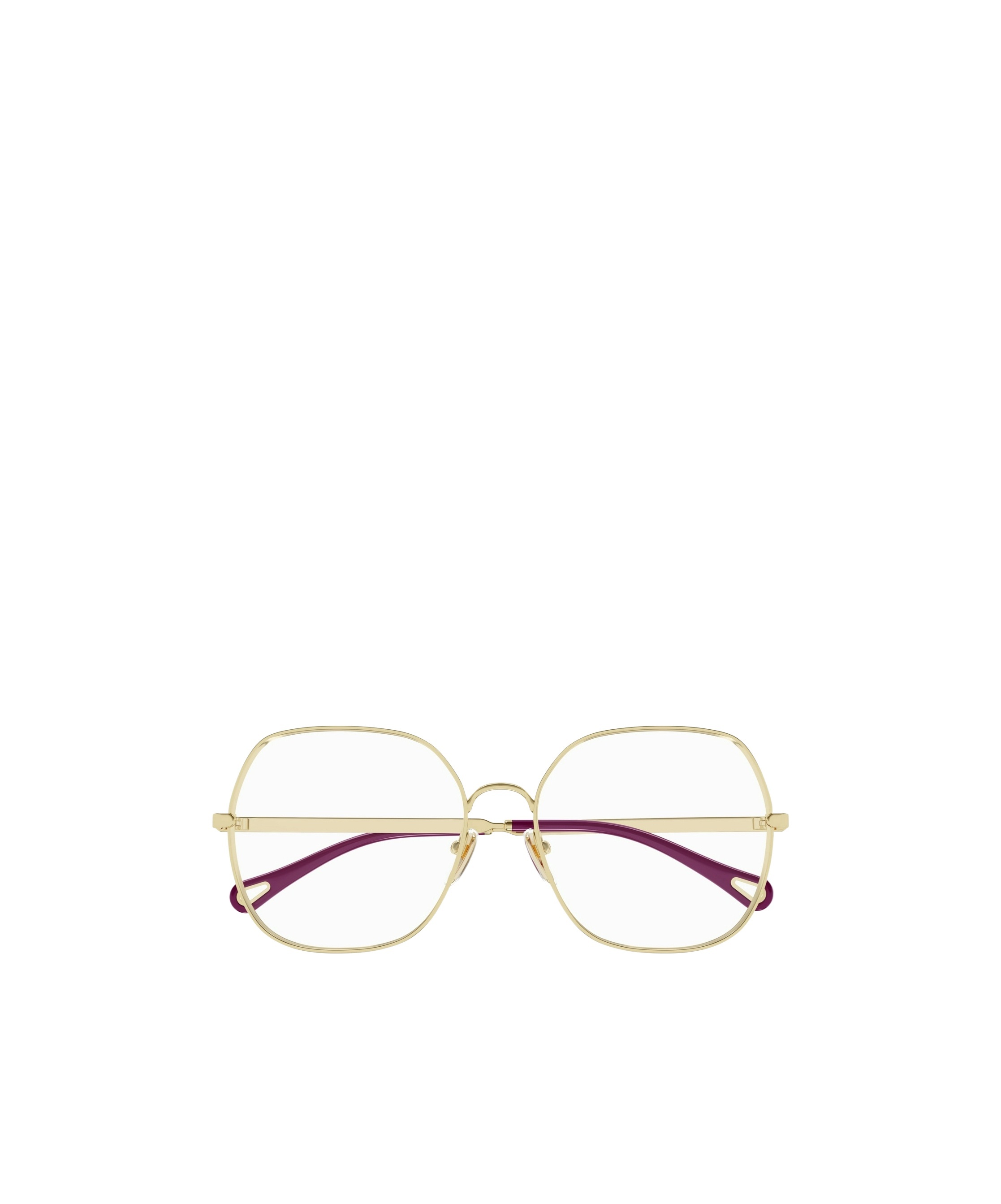 Chloé Square Frame Plain Mirror In Nude
