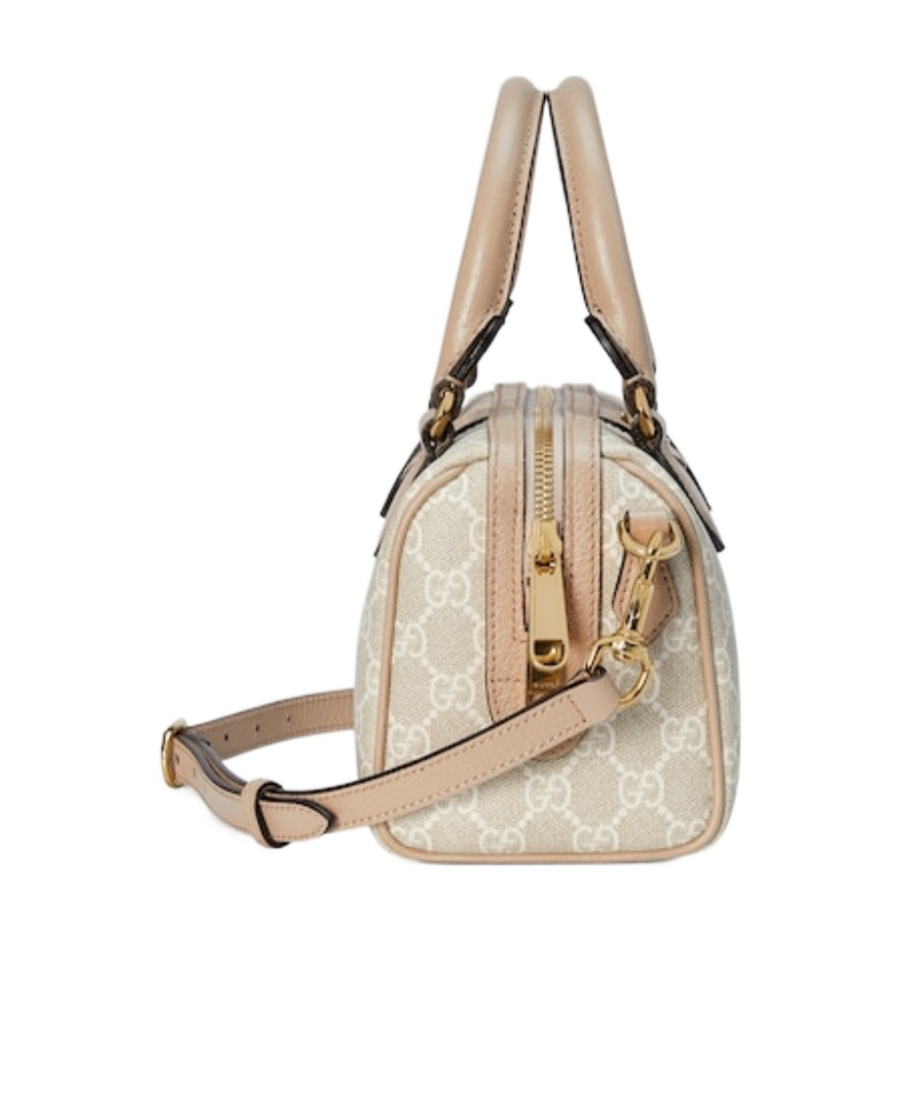 Gucci Mini Ophidia Gg Tote Bag In Nude