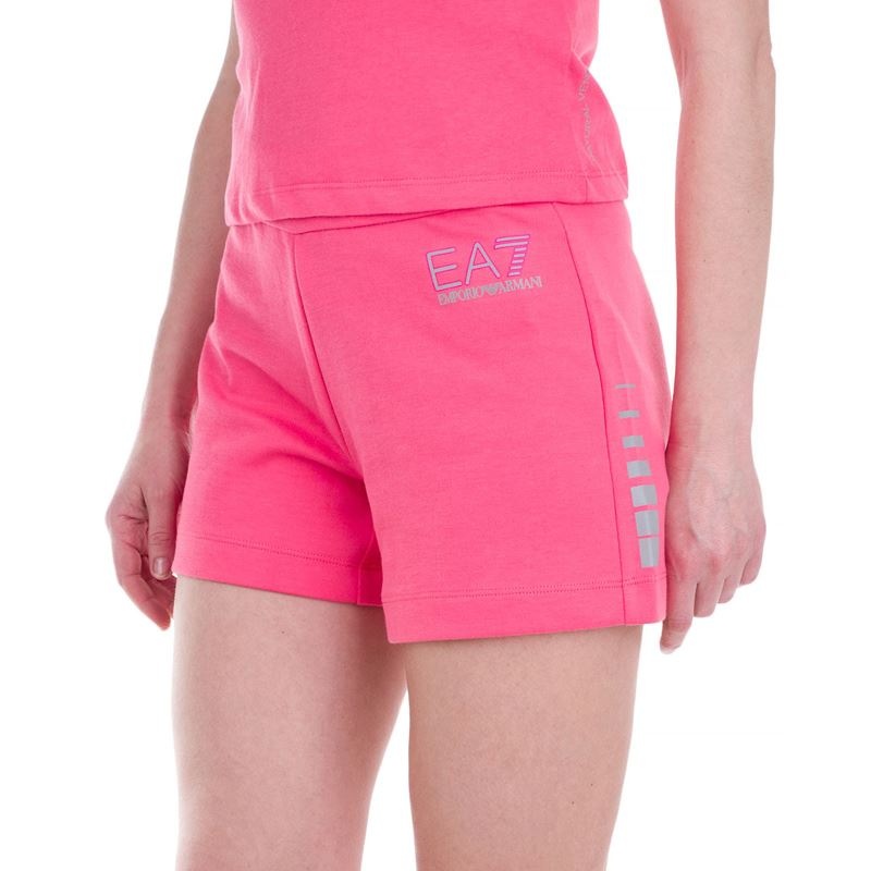 EA7 LOGO CASUAL SHORTS 