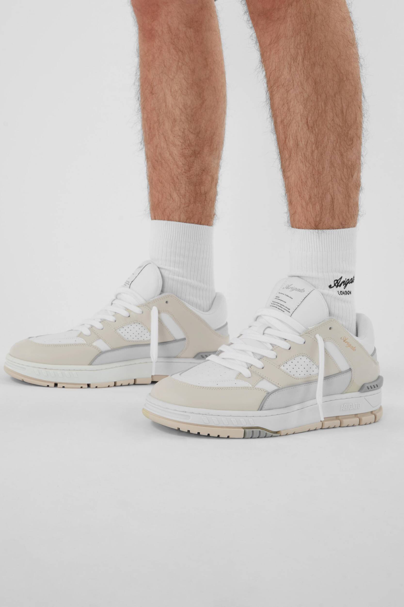 Axel Arigato Laced Sneakers In White
