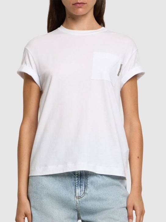 Brunello Cucinelli Jersey Short Sleeve T-shirt
