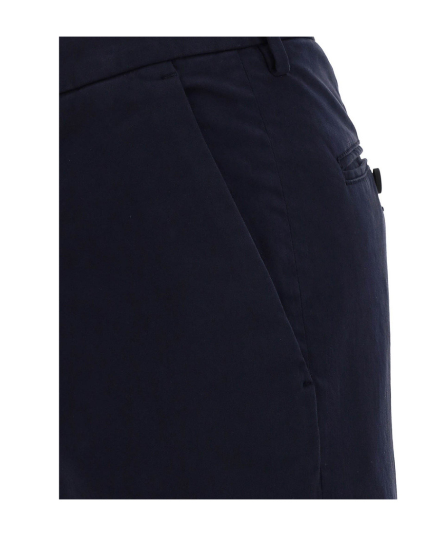 Zegna Tailored Trousers With Side And Back Pockets In Black