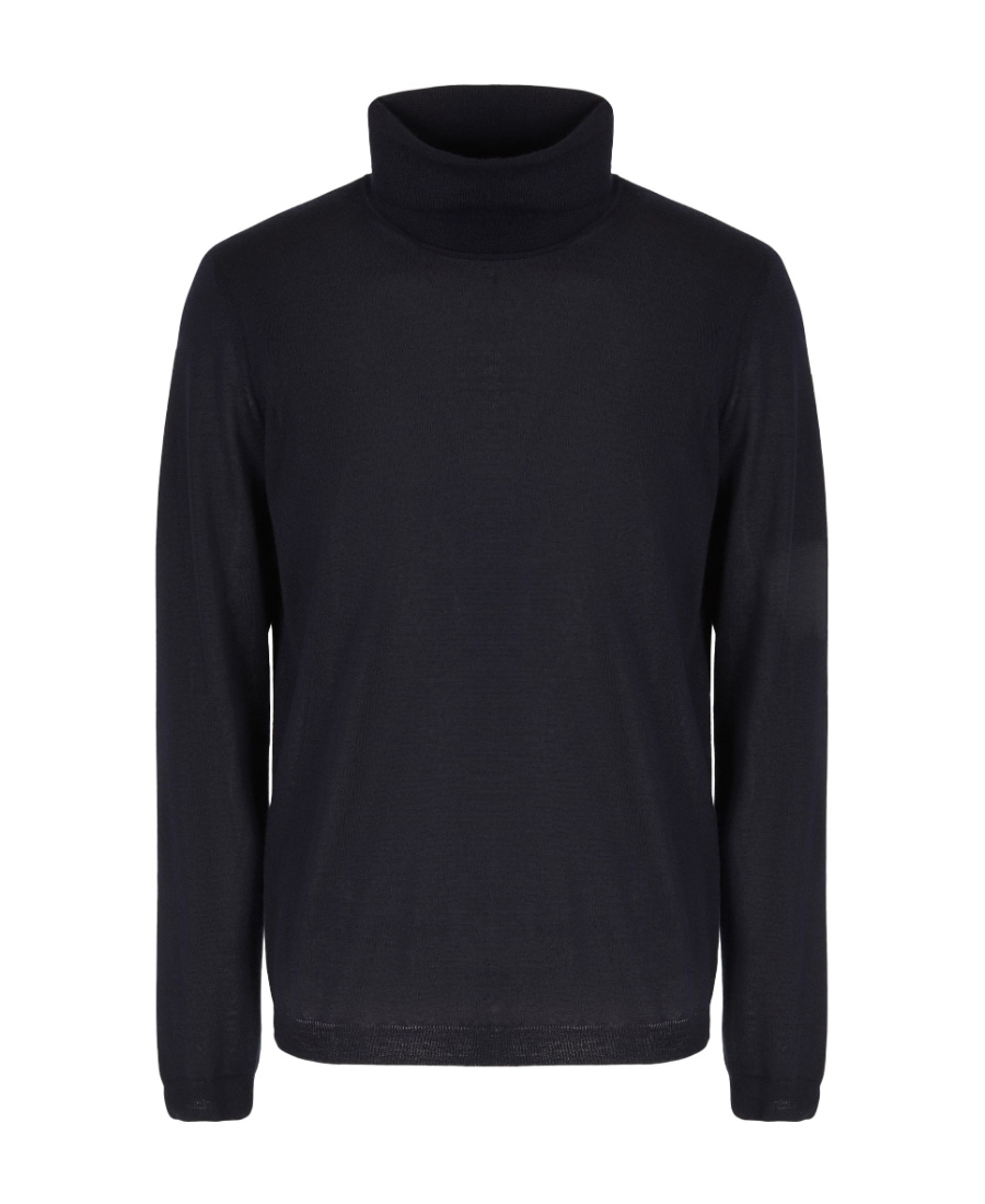 Giorgio Armani Cashmere Turtleneck Sweater In Black