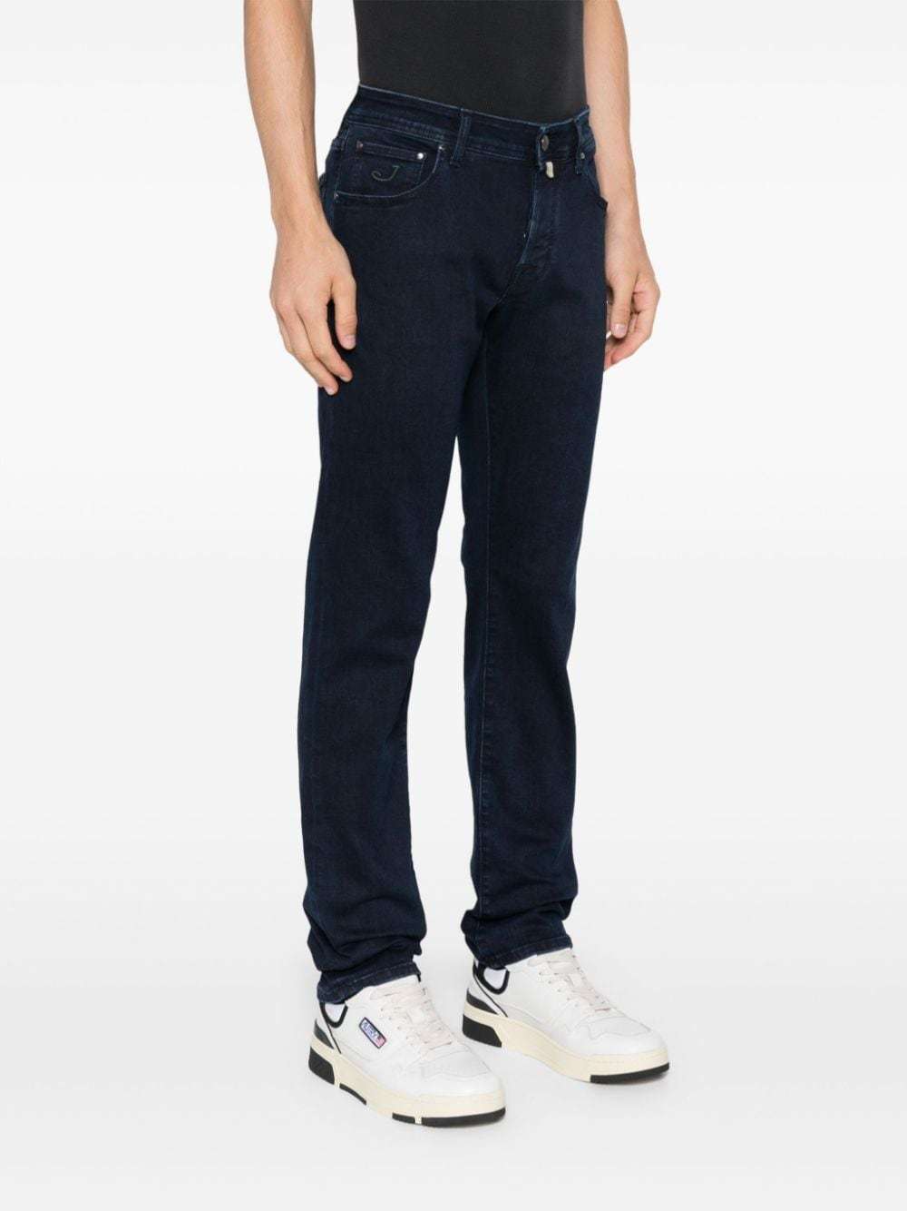 Shop Jacob Cohen Nick Jeans In Black