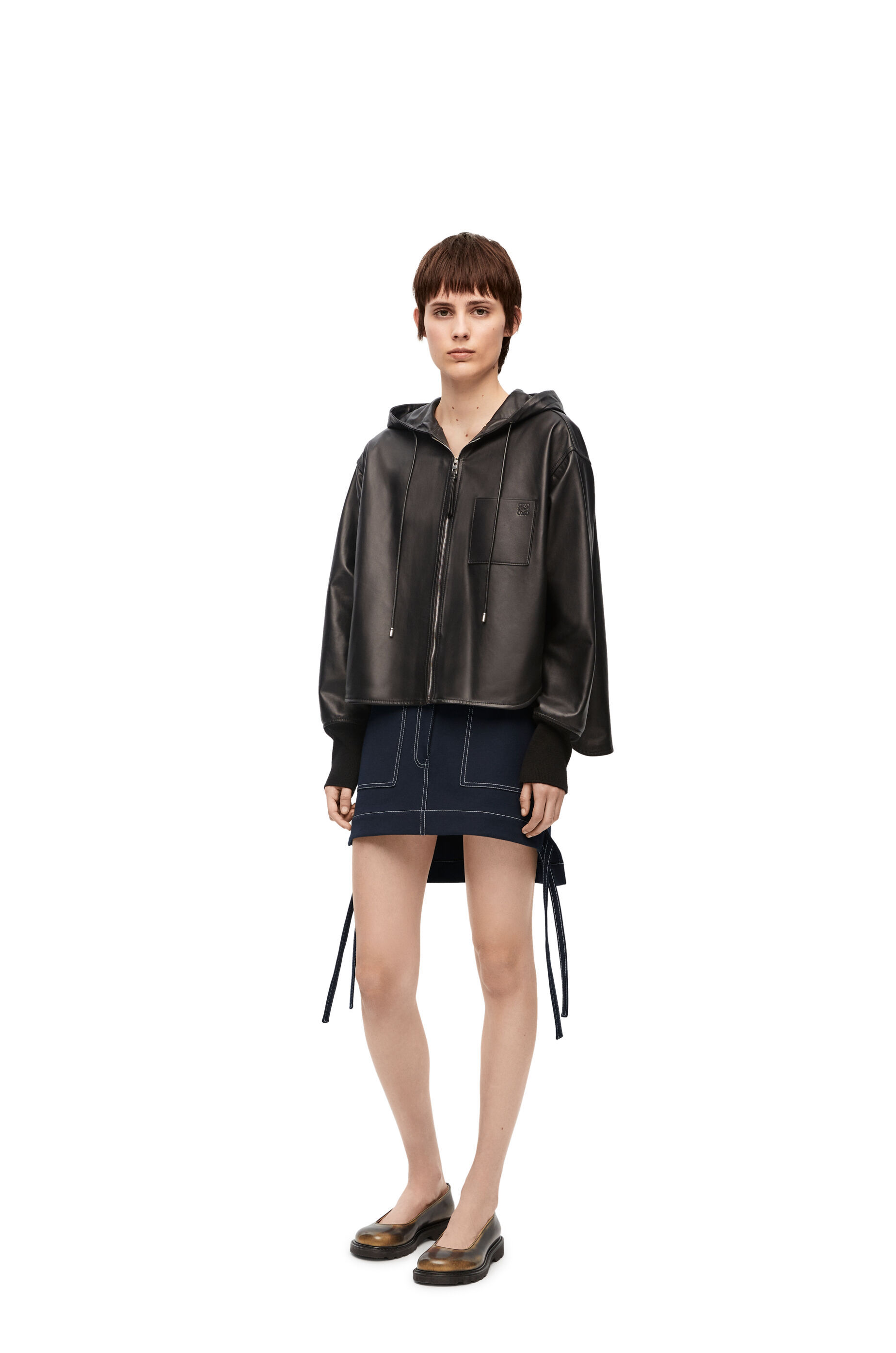 Loewe Mini Frock Skirt In Black