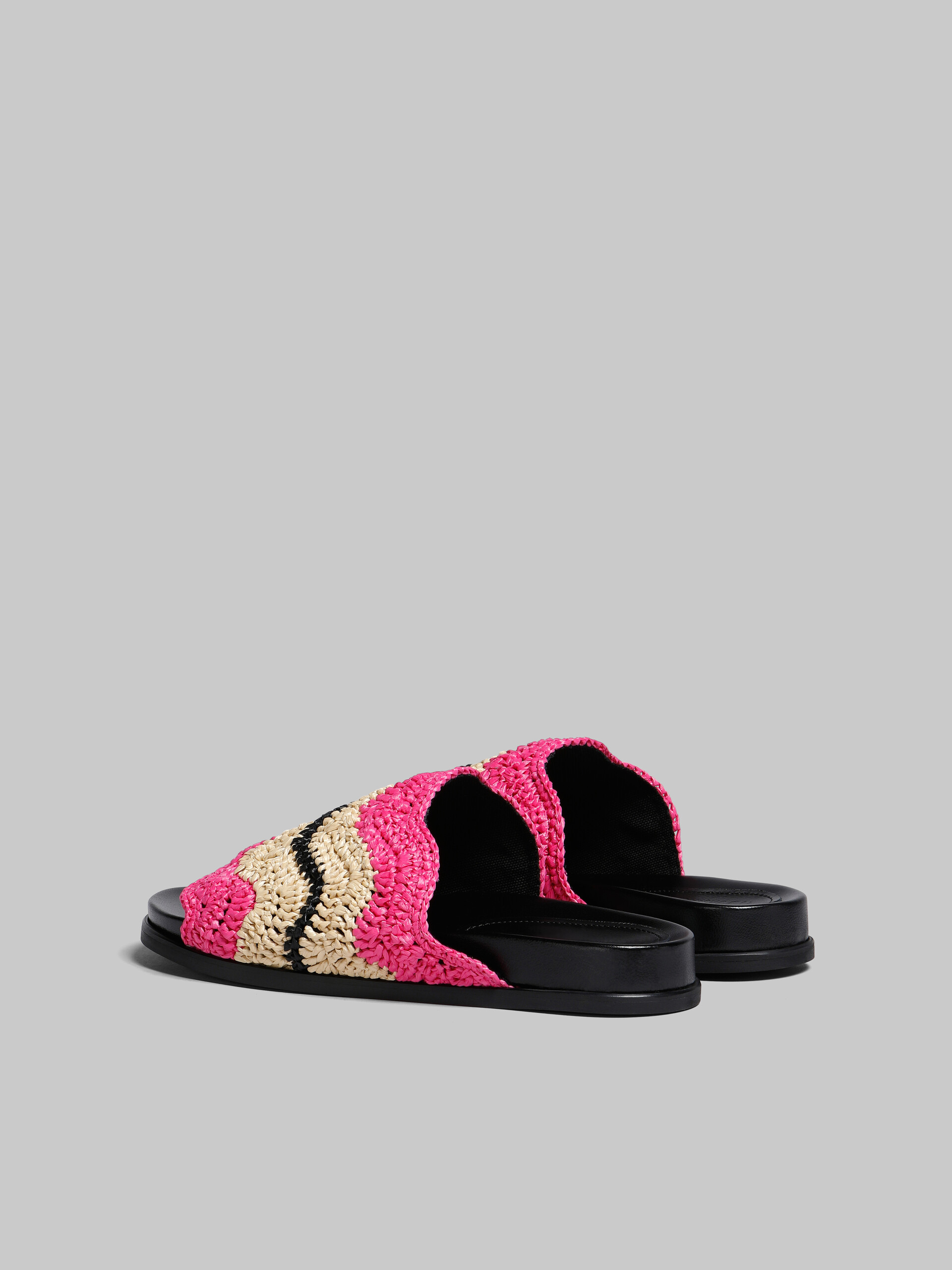 Marni Panelled Open-toe Sandals In Black