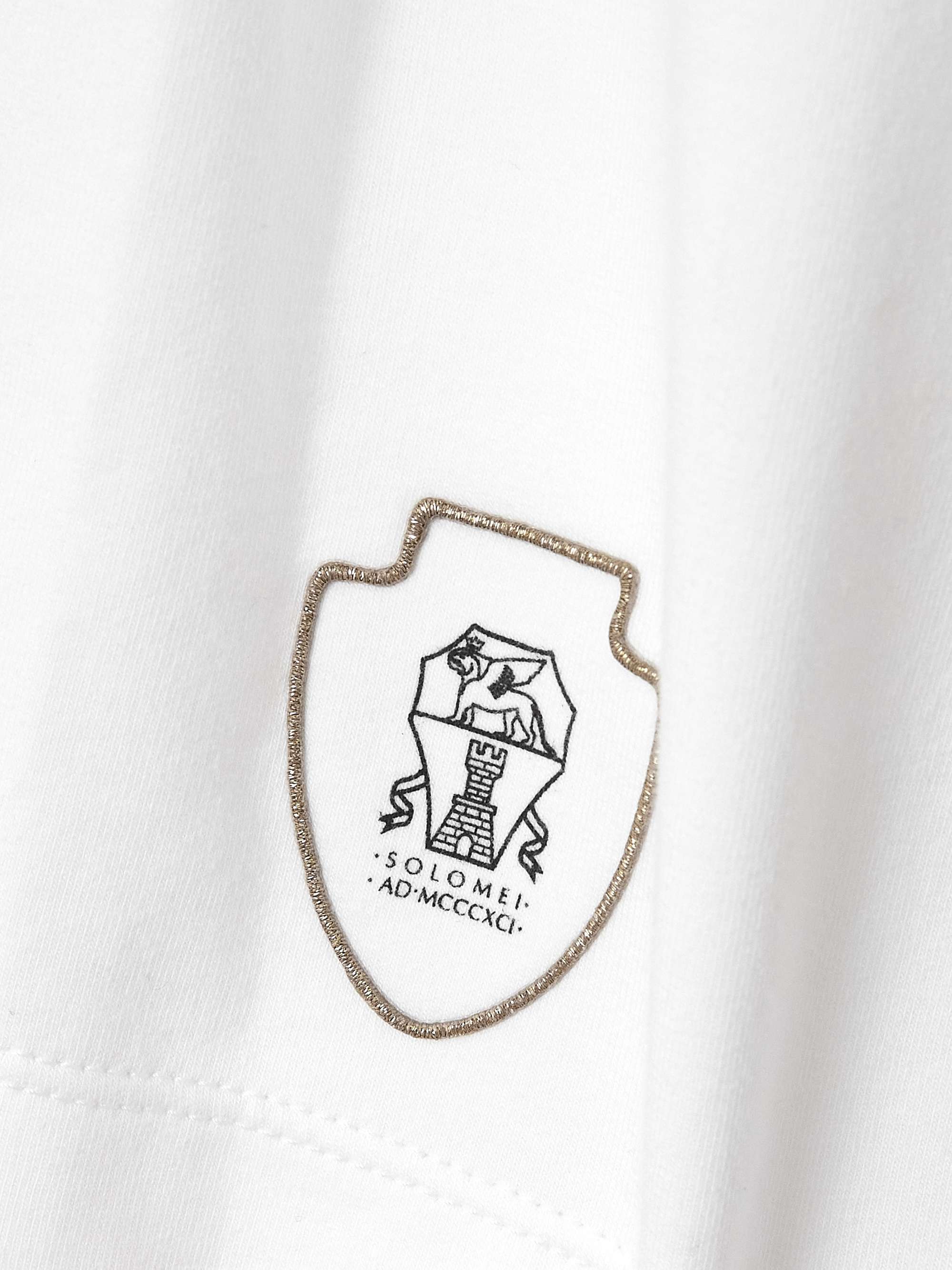 Brunello Cucinelli Elastic Waist Shorts In White