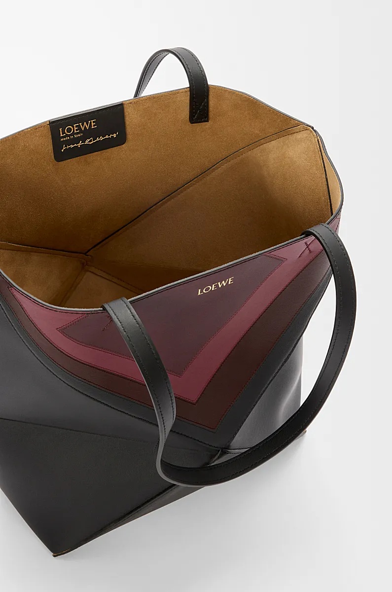 Loewe Medium Puzzle Fold Tote In Nappa Calfskin