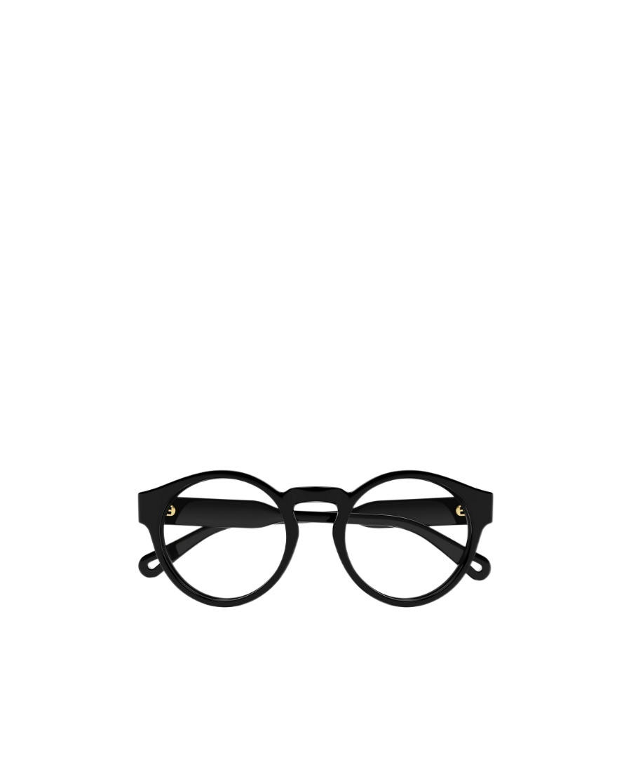 Chloé Eyewear Oval Frame Glasses In Black