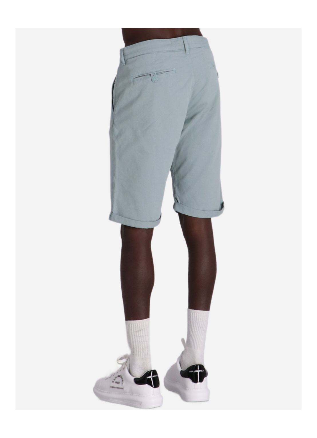 Karl Lagerfeld Cotton Chino Shorts