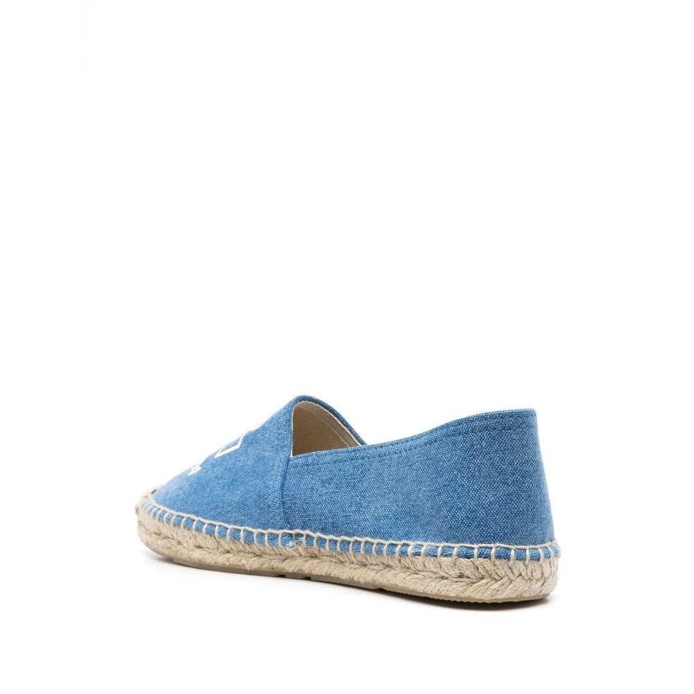 Isabel Marant Canae Logo-embroidered Espadrilles In Blue