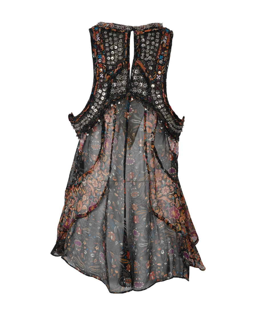 Isabel Marant Round-necked Vest In Black