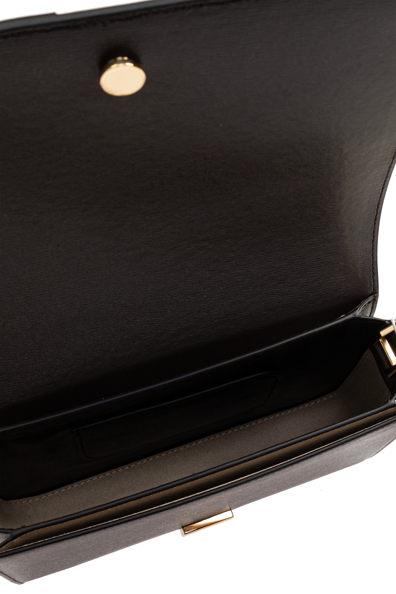 Totême Flip Shoulder Bag In Black