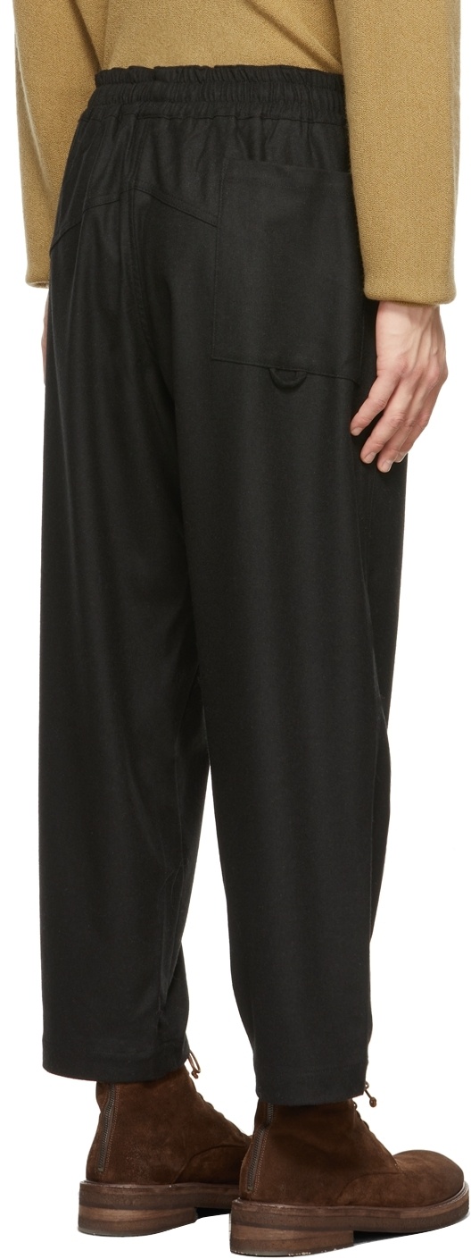 YMC YOU MUST CREATE LOGO DRAWSTRING CASUAL PANTS