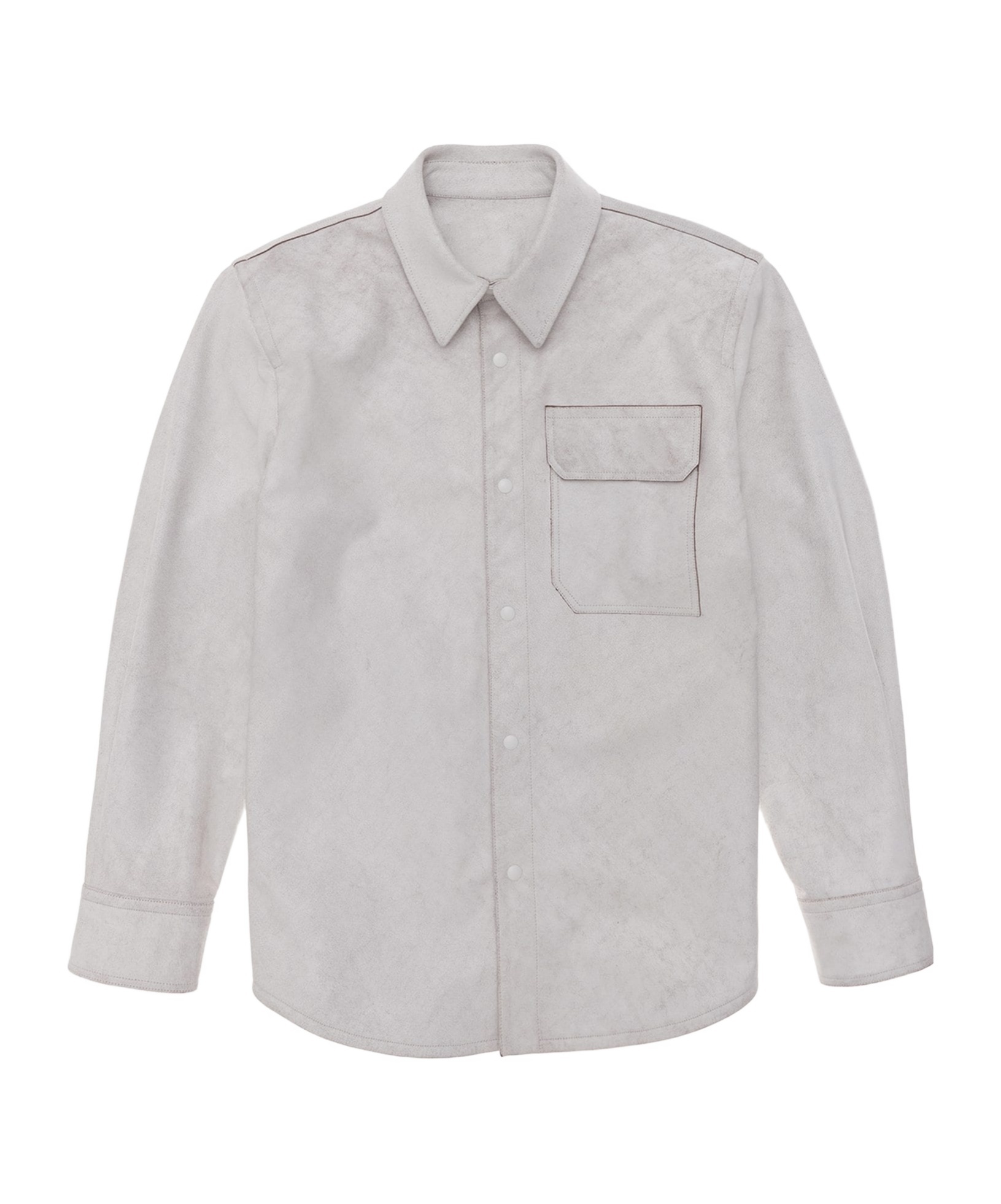 Helmut Lang Lapel Long Sleeve Leather Jacket