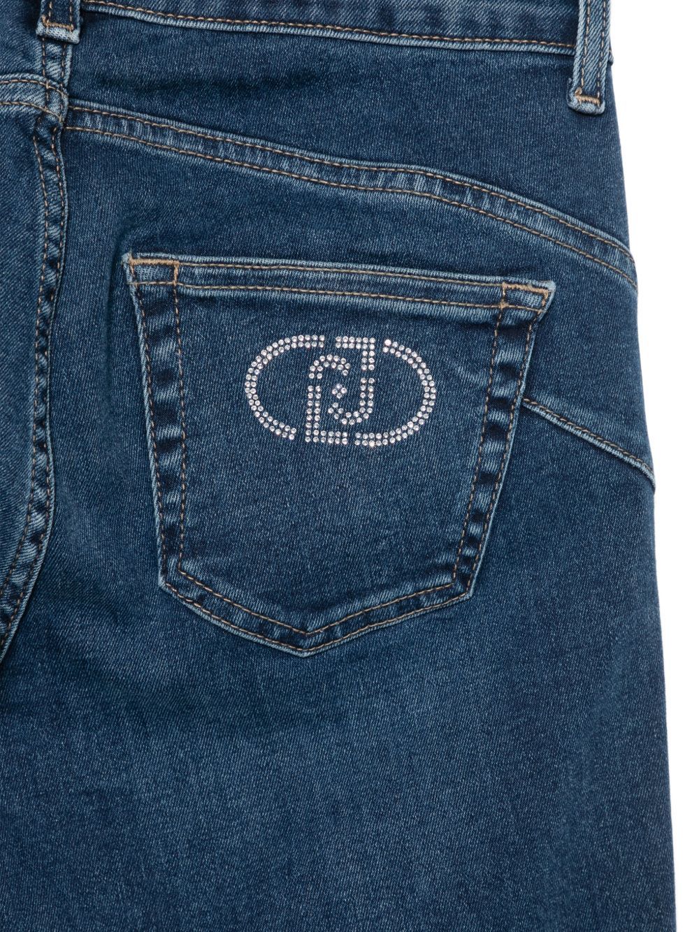 Liu •jo Belt Loop Jeans In Blue