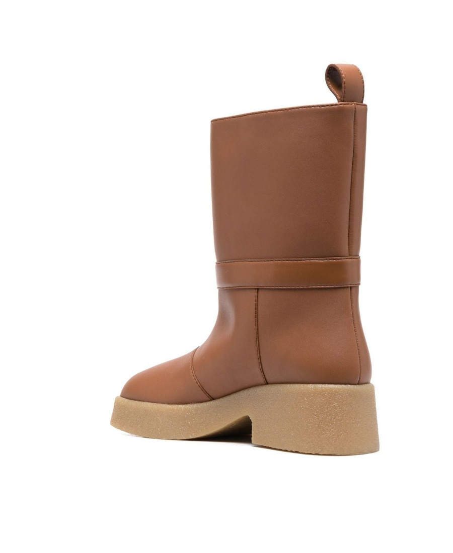 Stella Mccartney Skyla Rain Boots In Brown