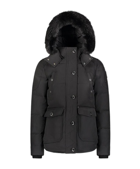 Moose Knuckles Long-sleeved Down Jacket