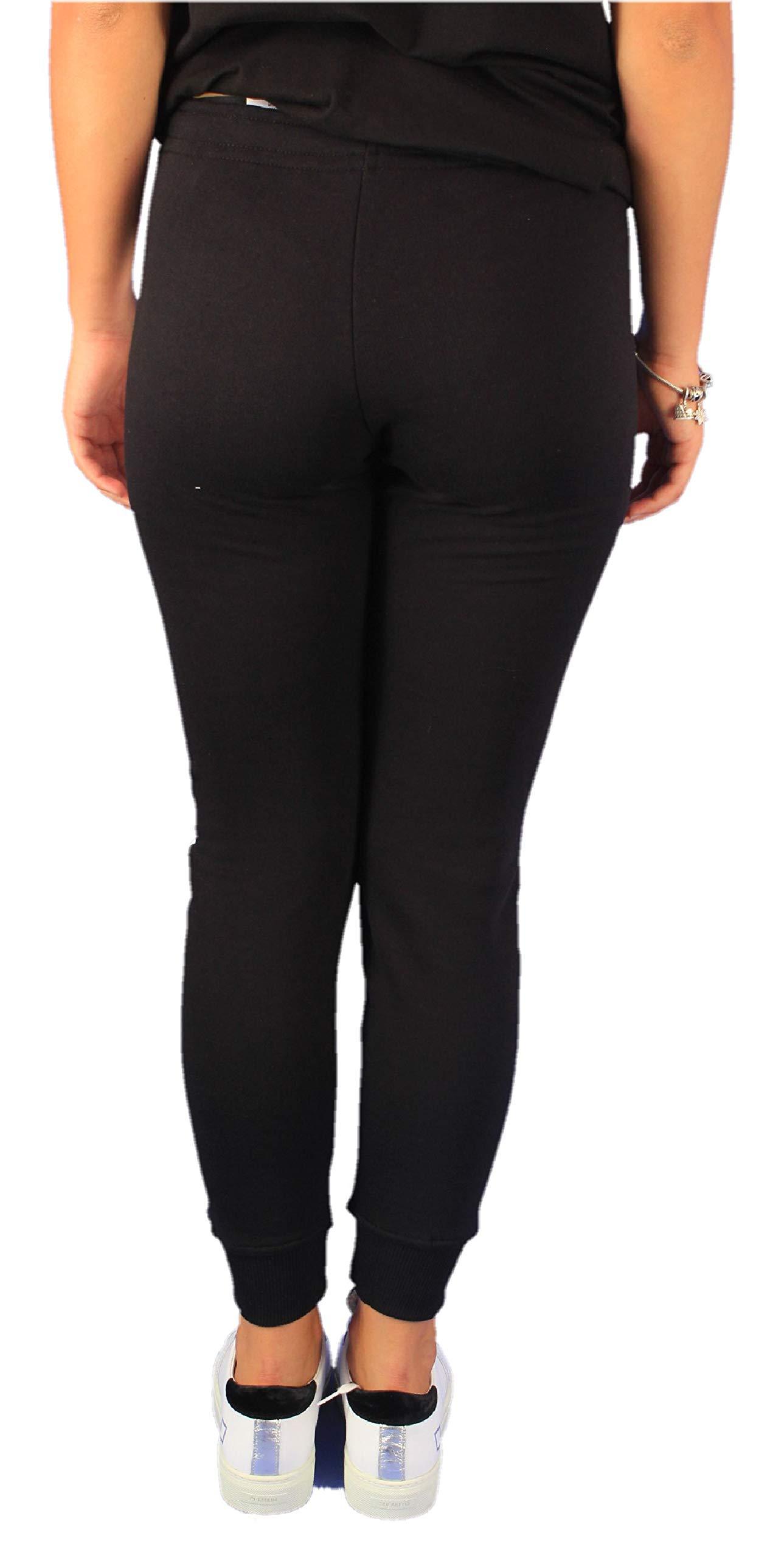 Moschino Logo Printed Sweatpants In Black