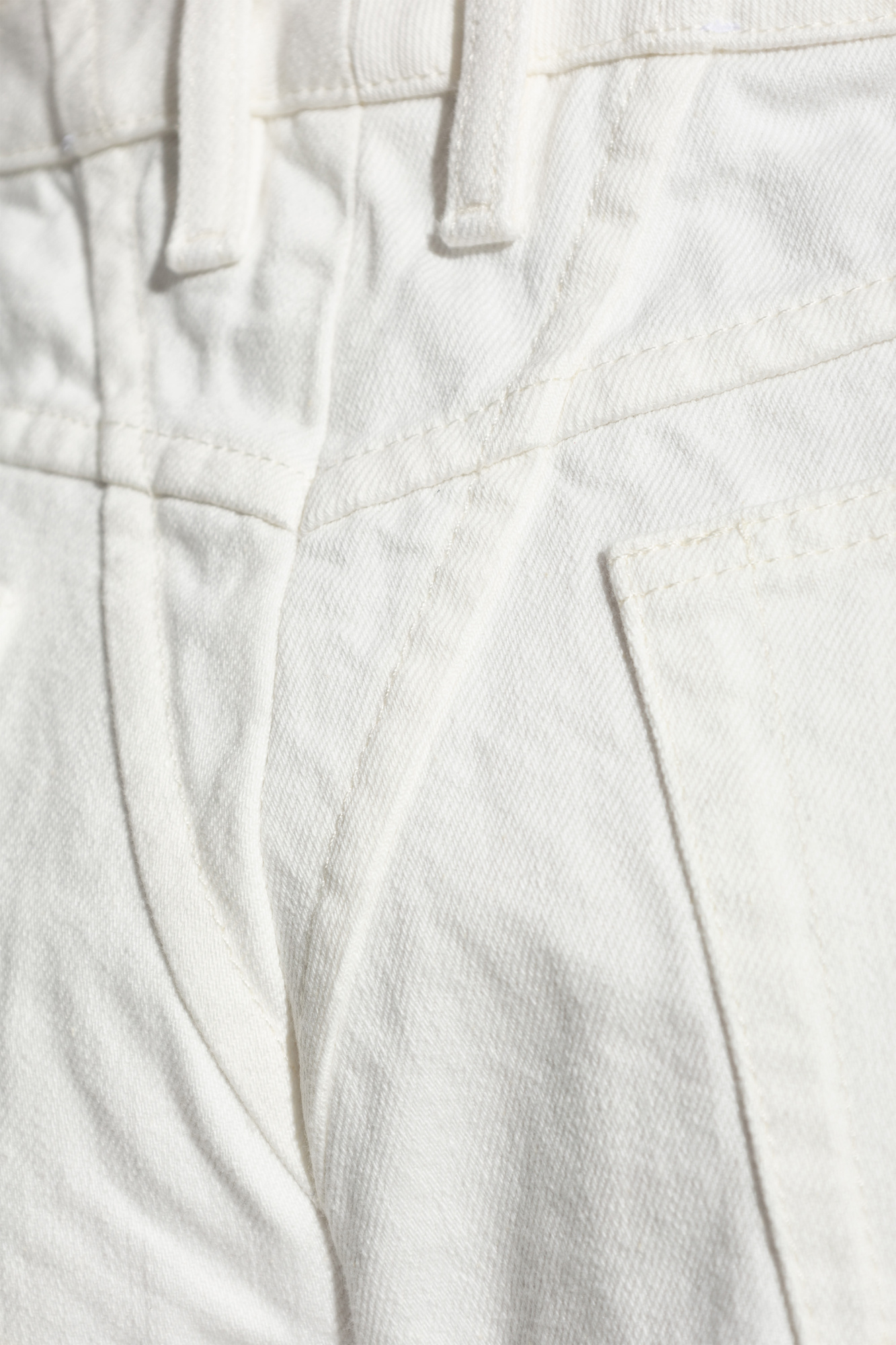 Jil Sander Mid-rise Tapered Jeans In White