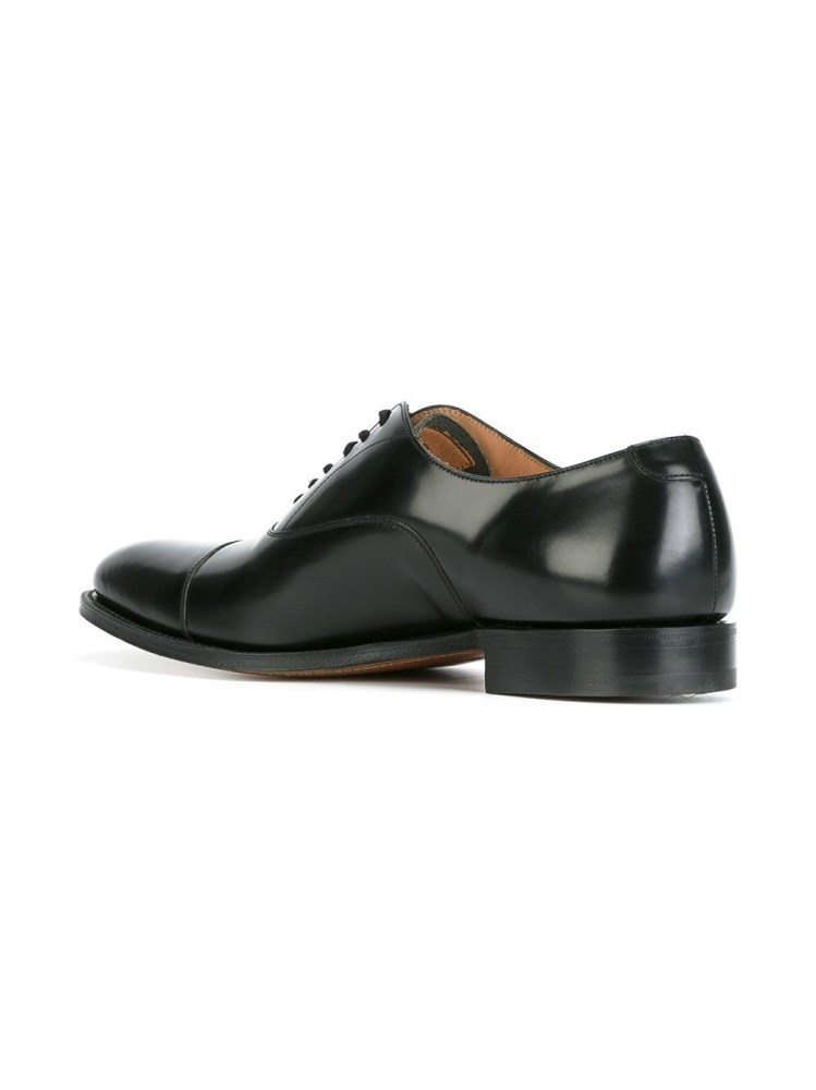 Church's Men Black Leather Consul R 2.0 Lace-up Shoes In Black