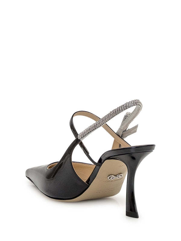 Machmach Crystal Embellishment Pumps