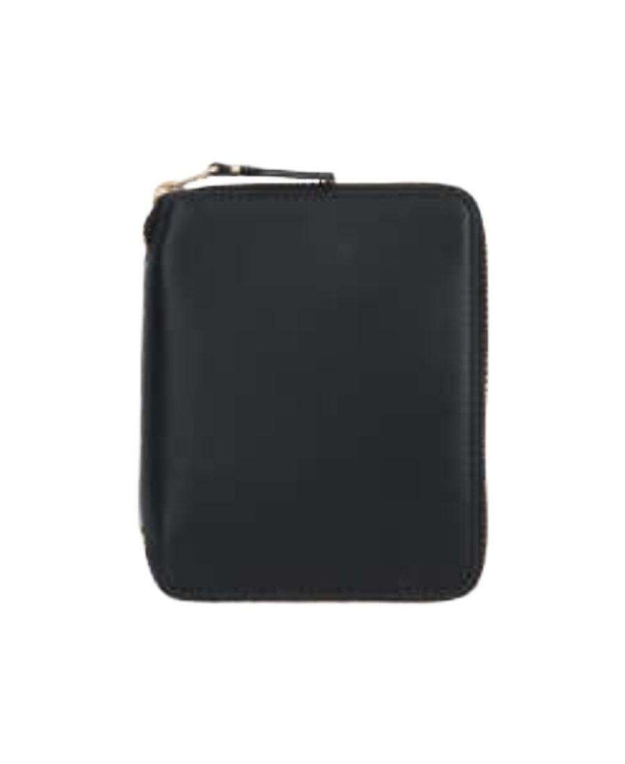 COMME DES GARÇONS COMME DES GARÇONS WALLET CHECK-PRINT INTERIOR ZIPPED WALLET