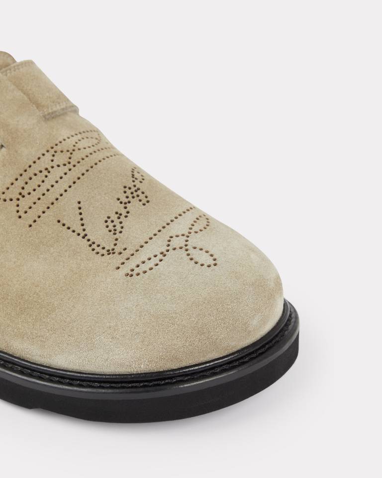 Kenzo Logo Muller Shoes In Green