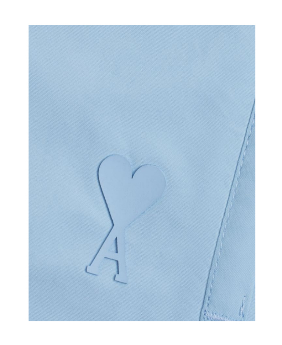 AMI ALEXANDRE MATTIUSSI STRAIGHT-LEG SWIM SHORTS