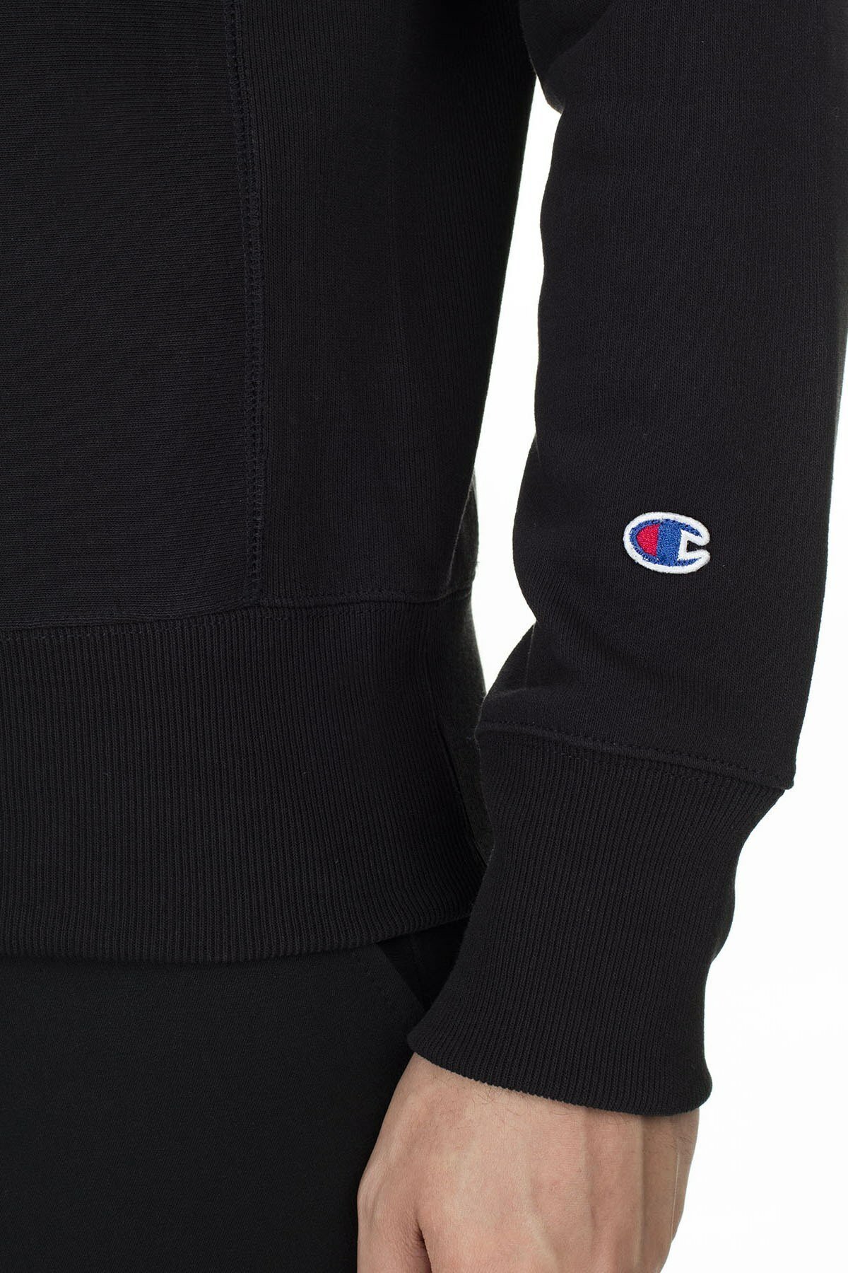 Champion Printed Pattern Pullover In Black