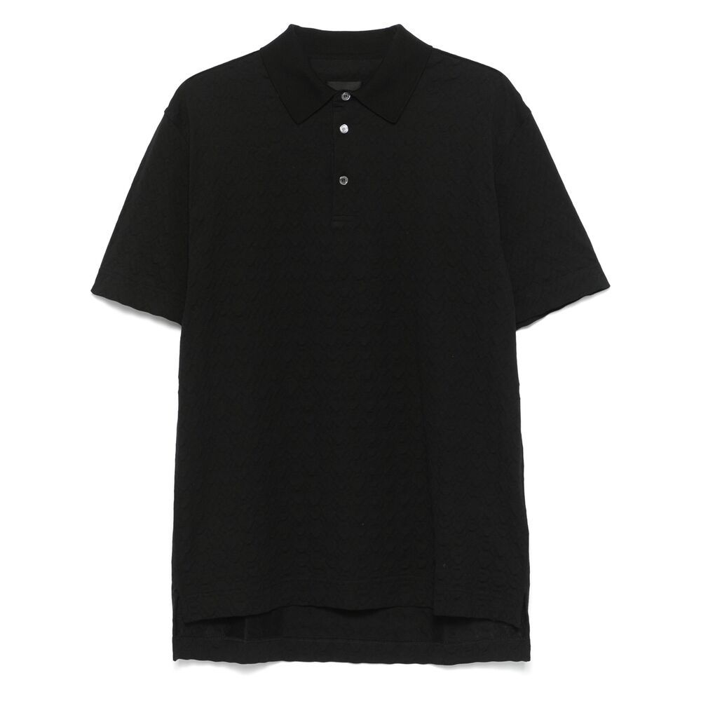Givenchy Short-sleeved Polo Shirt In Black