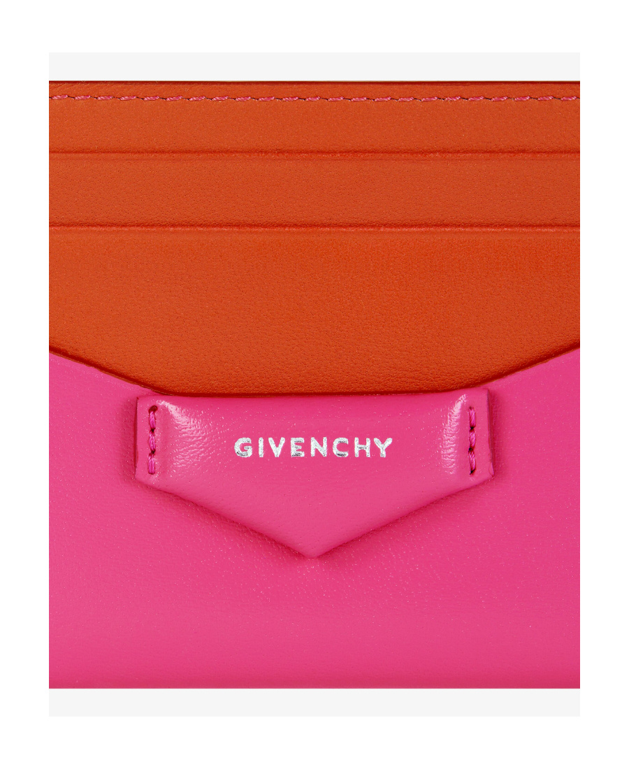 Givenchy Antigona Box Logo Card Package In Pink