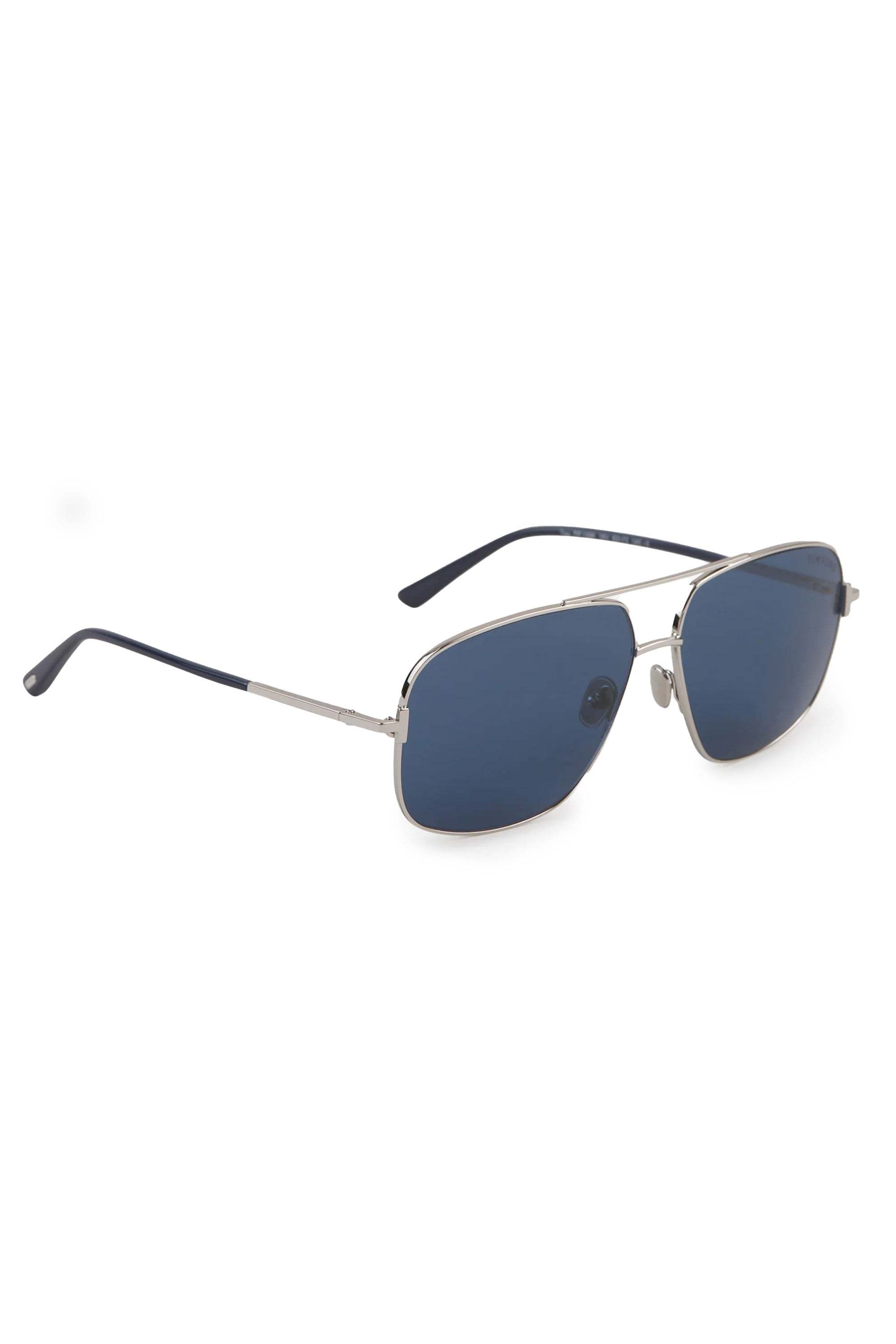 Tom Ford Acetate Tex Sunglasses In Blue