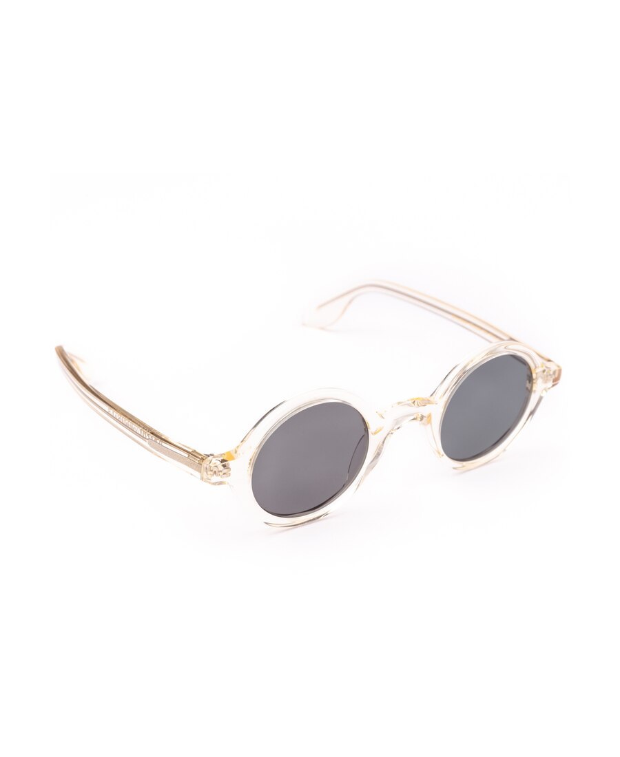 Moscot Zolman Round-frame Glasses In White
