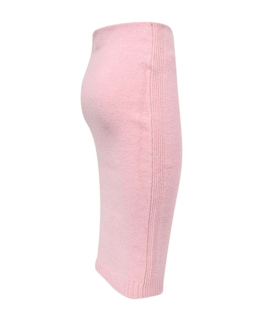 Tom Ford Wool-cashmere Blend Skirt In Pink