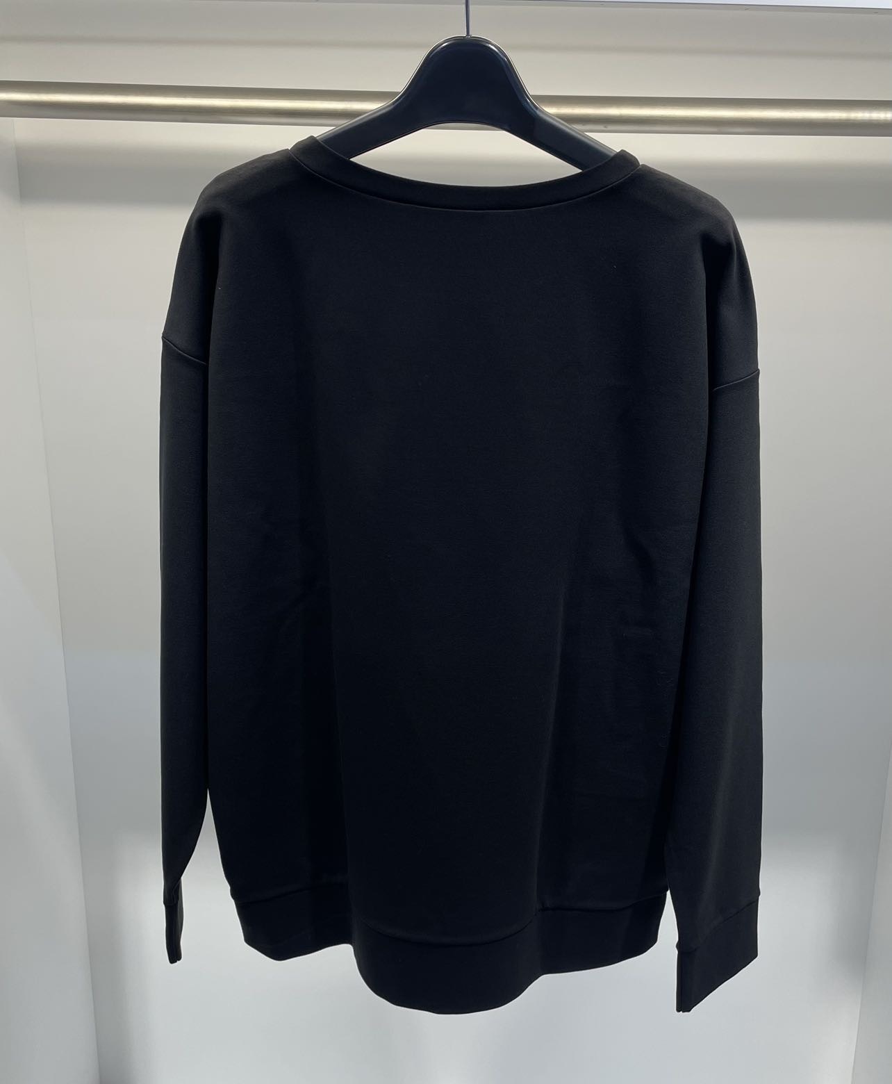 Max Mara Long-sleeved T-shirt In Black